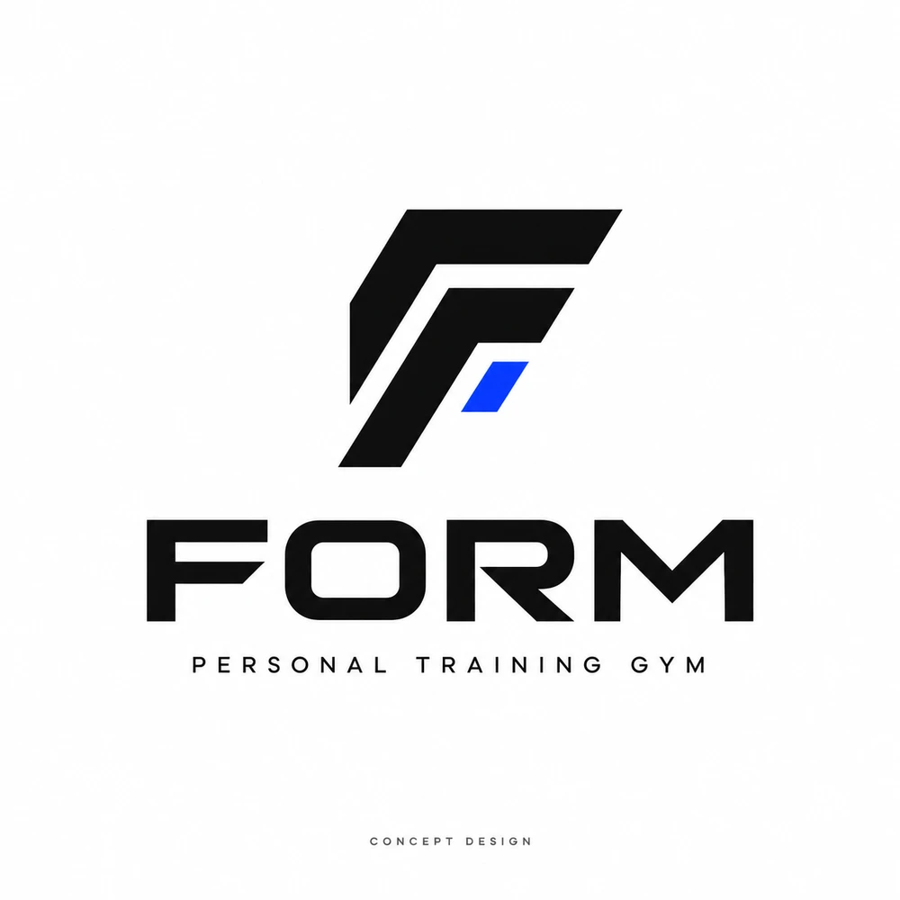 FORM ジムの自主制作ロゴ