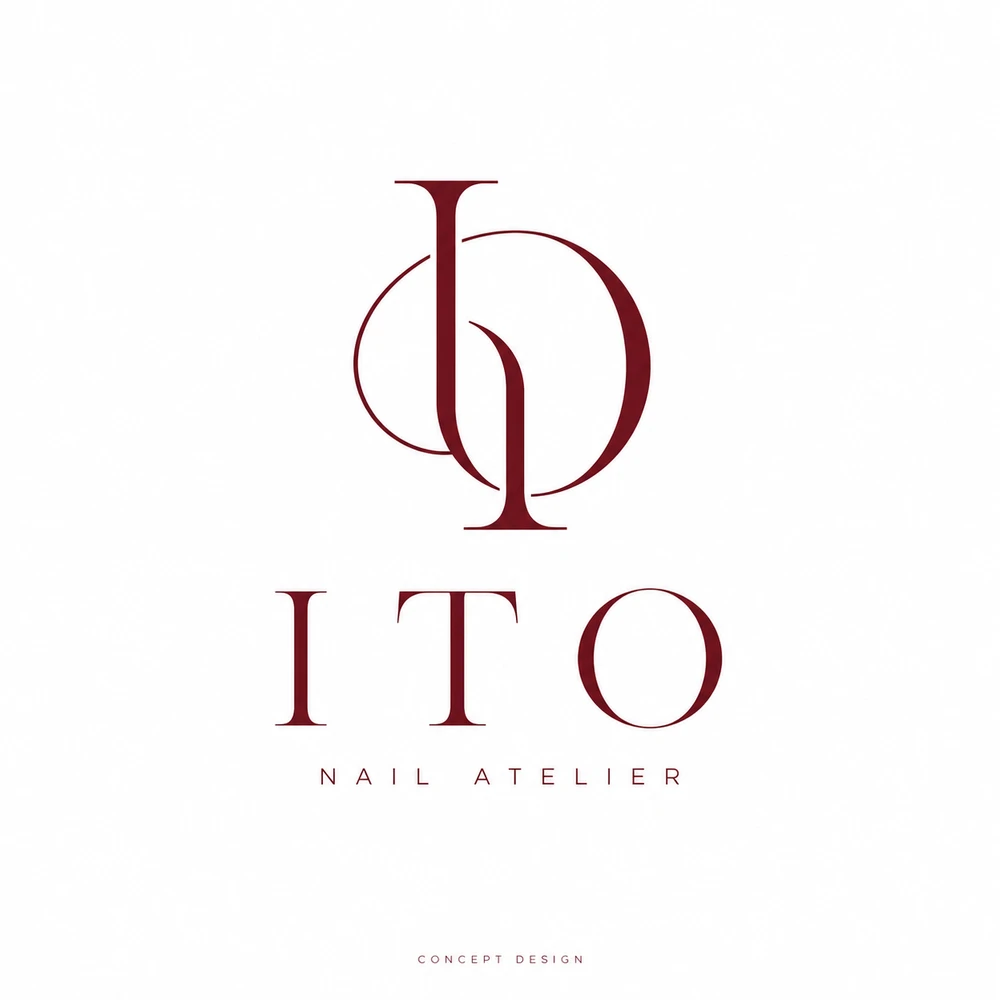 ITO NAIL ATELIERのロゴコンセプト