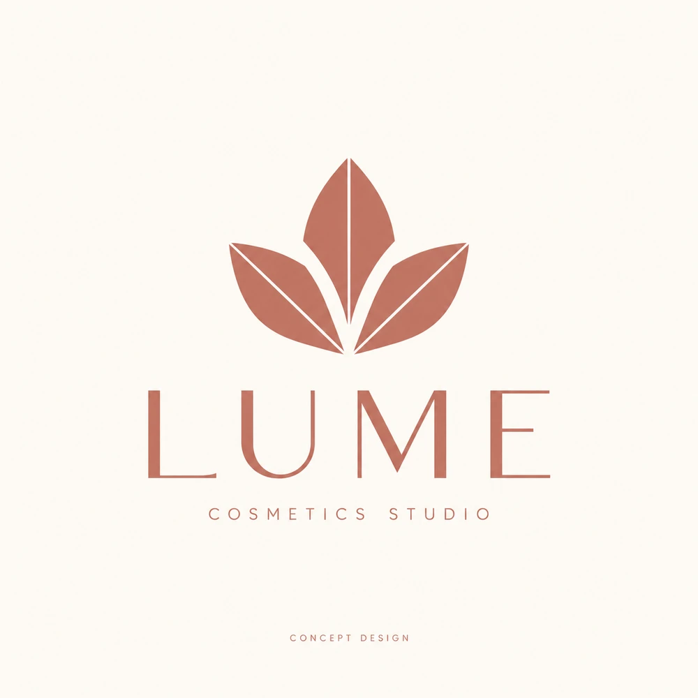 LUME COSMETICSのロゴコンセプト