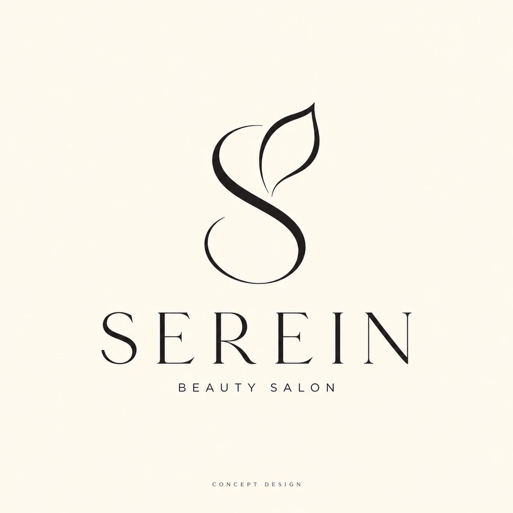 SEREIN 美容サロンの自主制作ロゴ